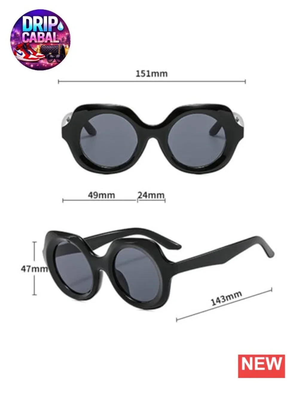 Vintage Gradient Square Sunglasses UV400 Plastic Frame Fashion Shades